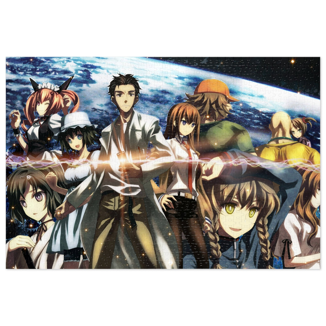 Lab Members-World line Jigsaw Puzzle