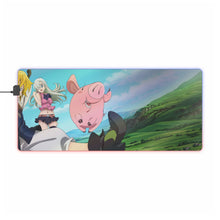 Load image into Gallery viewer, The Seven Deadly Sins Meliodas, Hawk, Elizabeth Liones RGB LED Mouse Pad (Desk Mat)
