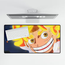 Load image into Gallery viewer, Luffy - Joy Boy, Sun God Nika Mouse Pad (Desk Mat)

