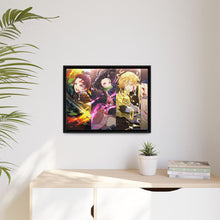 Load image into Gallery viewer, Anime Demon Slayer: Kimetsu no Yaiba Canvas Framed Art Print
