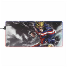 Load image into Gallery viewer, My Hero Academia All Might RGB LED Mouse Pad (Desk Mat)
