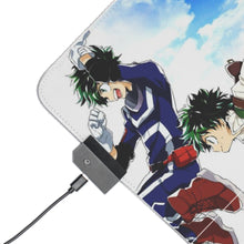 Load image into Gallery viewer, My Hero Academia Izuku Midoriya RGB LED Mouse Pad (Desk Mat)
