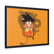 Load image into Gallery viewer, Kid Goku Canvas Framed Art Print
