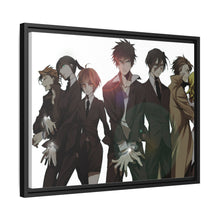 Load image into Gallery viewer, Psycho- Pass Main Members Canvas Framed Art Print
