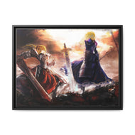 Fate/Stay Night Canvas Framed Art Print