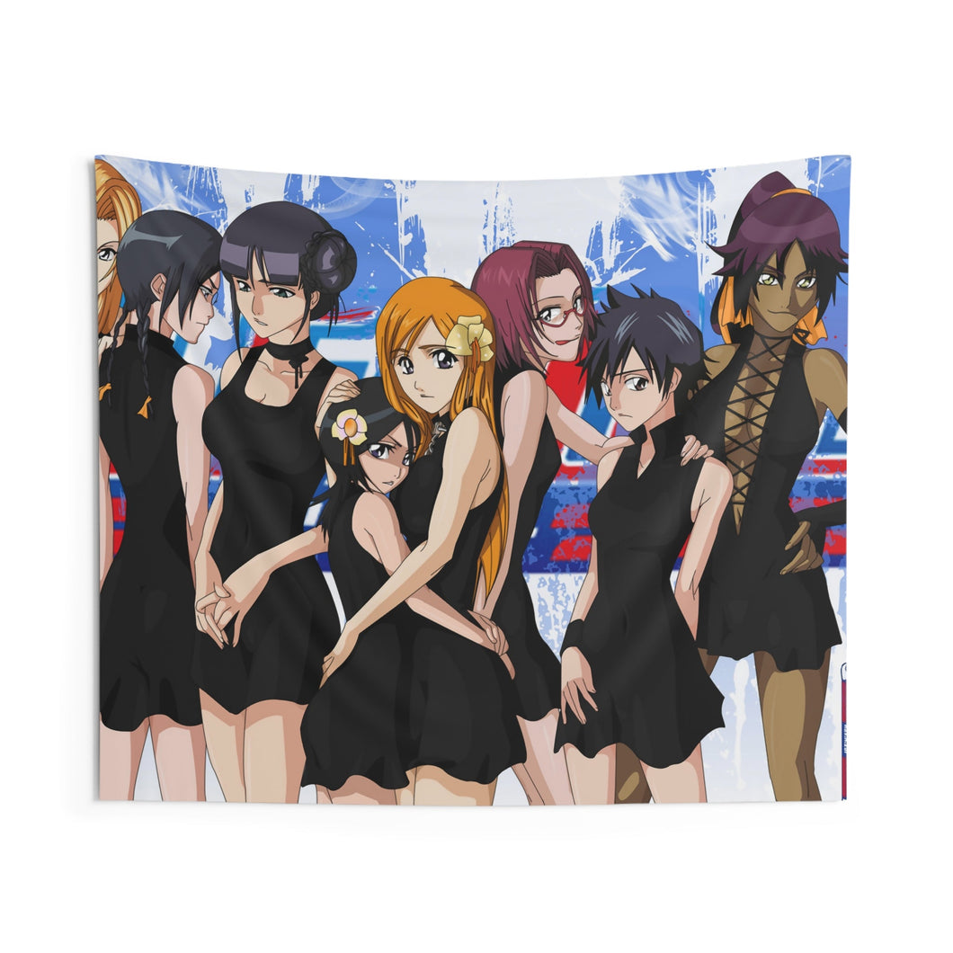 Bleach Rukia Kuchiki, Orihime Inoue Indoor Wall Tapestry