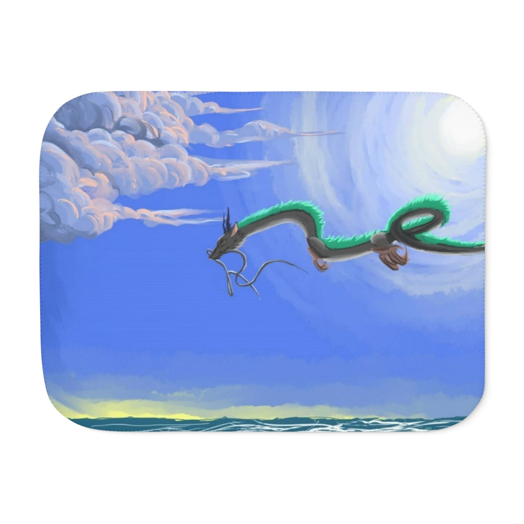 Anime Spirited Away Sherpa Blanket