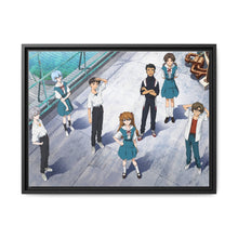 Load image into Gallery viewer, Anime Neon Genesis Evangelion Canvas Framed Art Print
