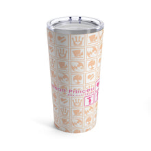 Load image into Gallery viewer, Glass Heart Princess Tumbler 20oz
