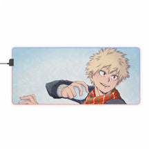 Load image into Gallery viewer, My Hero Academia Katsuki Bakugou RGB LED Mouse Pad (Desk Mat)
