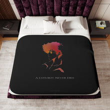 Load image into Gallery viewer, Anime Cowboy Bebop Sherpa Blanket
