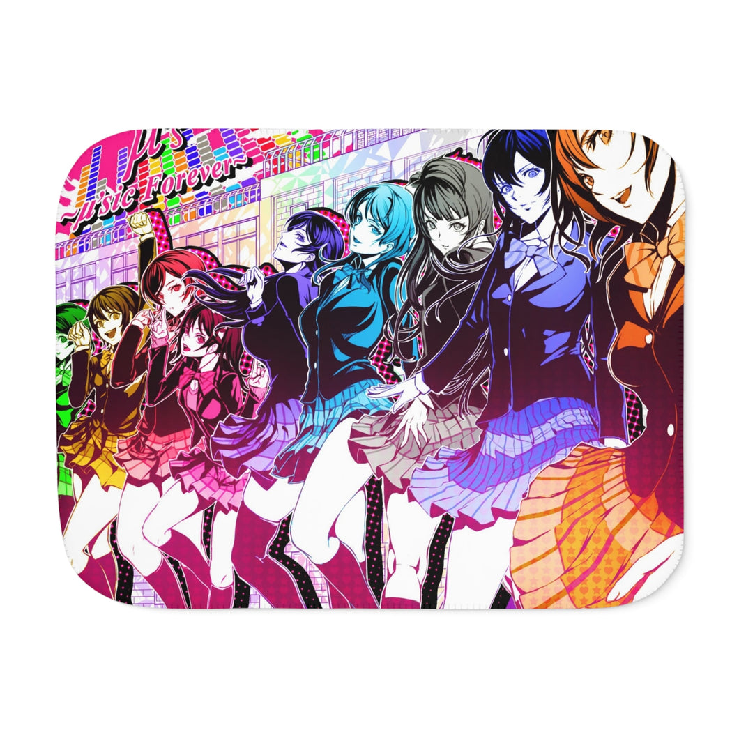Anime Love Live! Sherpa Blanket