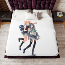 Load image into Gallery viewer, My Teen Romantic Comedy SNAFU Yukino Yukinoshita, Yui Yuigahama Sherpa Blanket
