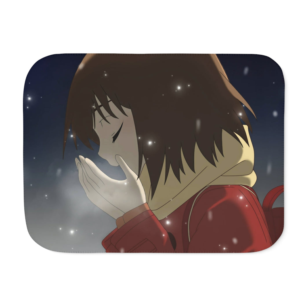 Anime ERASED Sherpa Blanket