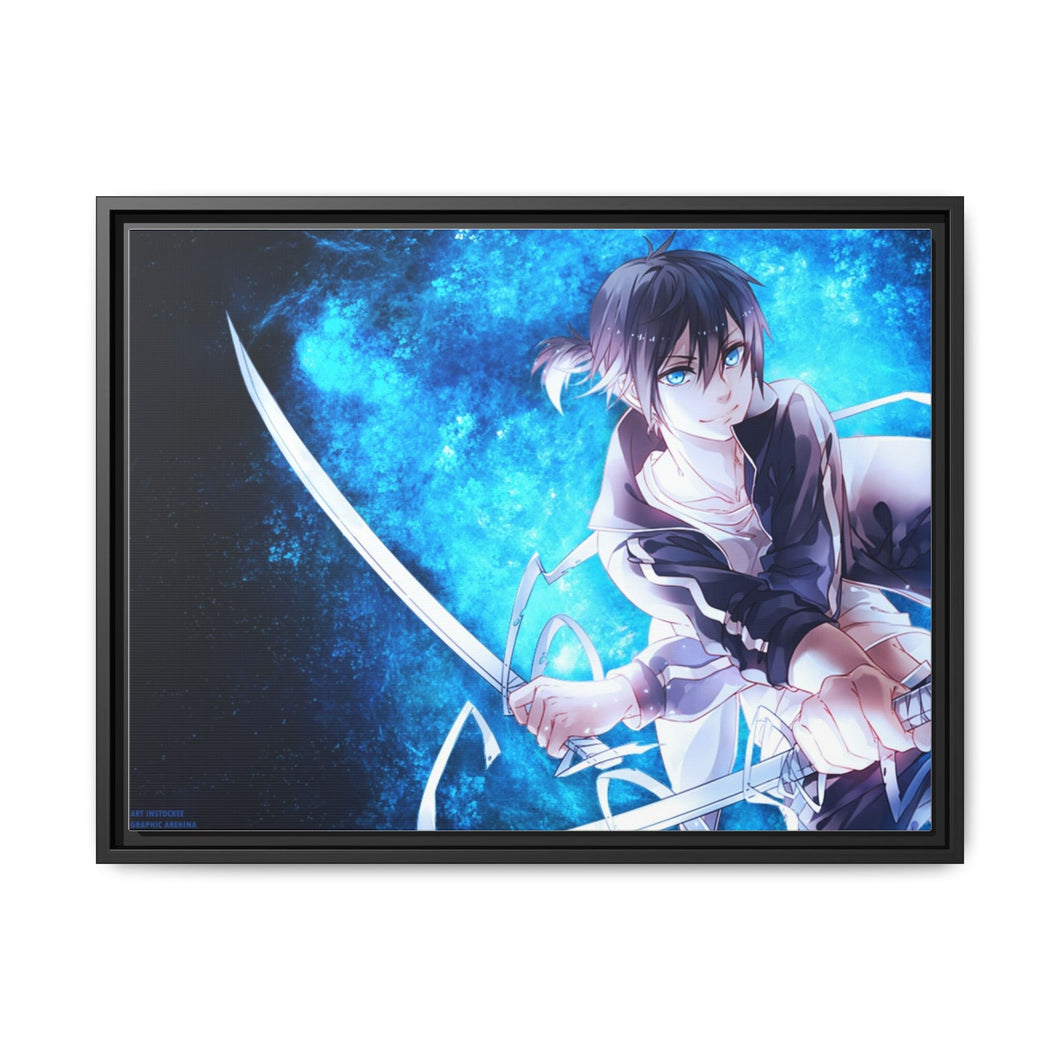 Anime Noragami Canvas Framed Art Print