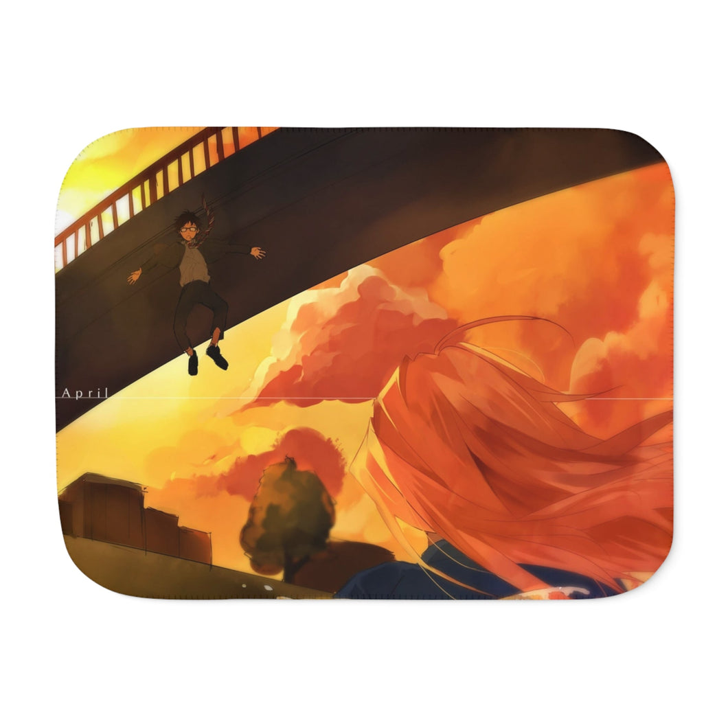 Kaori and Arima Sherpa Blanket