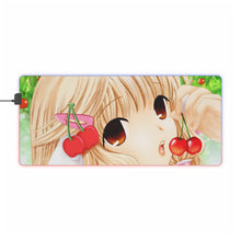 Load image into Gallery viewer, Chobits RGB LED Mouse Pad (Desk Mat)
