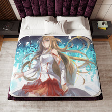 Load image into Gallery viewer, Asuna Yuuki Sherpa Blanket
