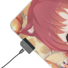 Load image into Gallery viewer, Is The Order A Rabbit? RGB LED Mouse Pad (Desk Mat)
