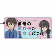 Load image into Gallery viewer, Last Episode of My Stepmom's Daughter Is My Ex RGB LED Mouse Pad (Desk Mat)
