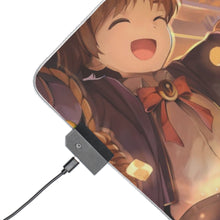 Load image into Gallery viewer, Halloween, Fancy Costumes and Pumpkins♪ RGB LED Mouse Pad (Desk Mat)
