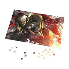 Load image into Gallery viewer, Colossal and armored titan and Annie Leonhart Jigsaw Puzzle
