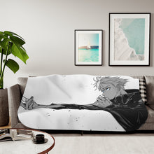 Load image into Gallery viewer, Anime Jujutsu Kaisen Sherpa Blanket
