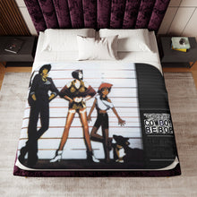 Load image into Gallery viewer, Anime Cowboy Bebopr Sherpa Blanket

