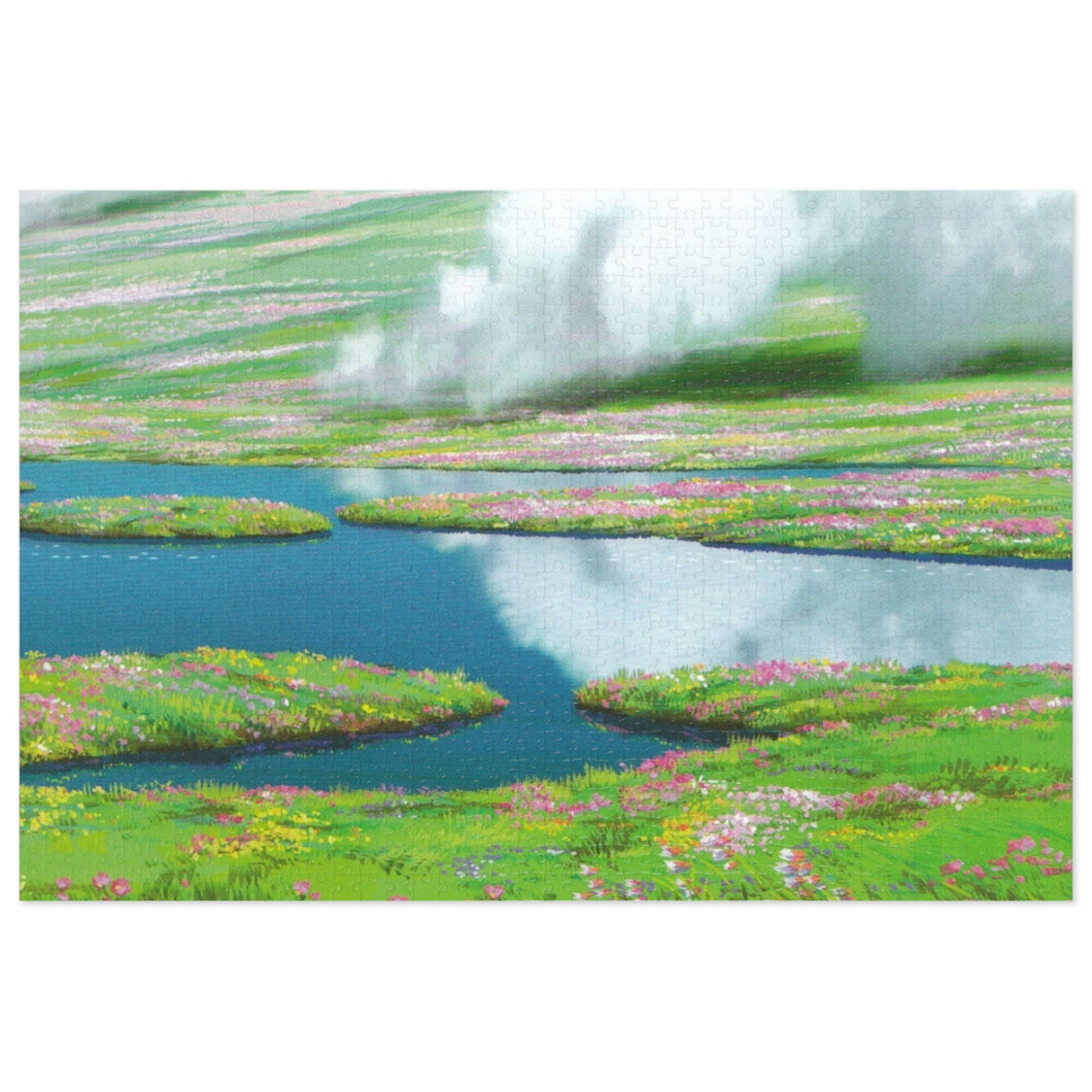 Anime Howl's Moving Castle Jigsaw Puzzle