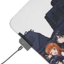Load image into Gallery viewer, Girls und Panzer RGB LED Mouse Pad (Desk Mat)
