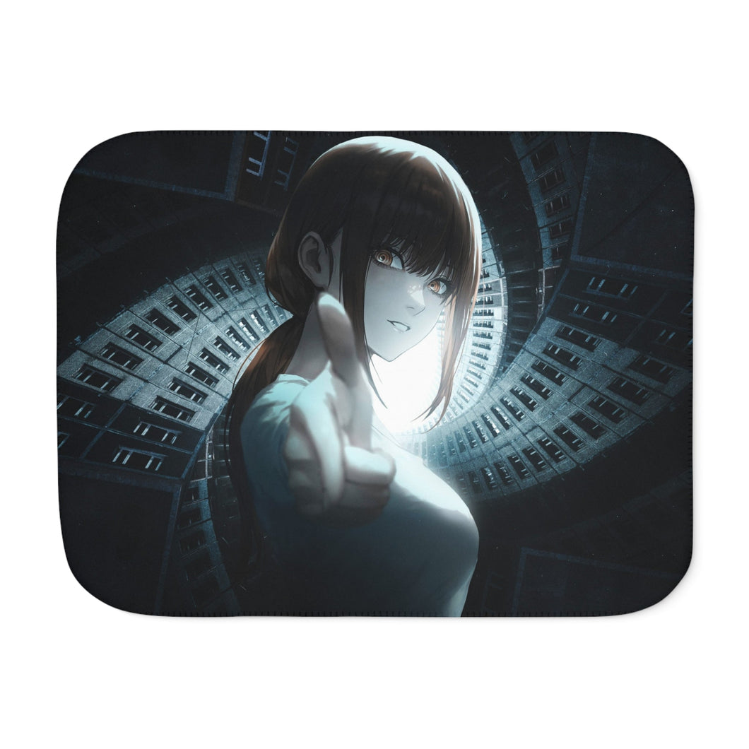 Chainsaw Man Sherpa Blanket