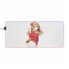 Load image into Gallery viewer, Azusa Azuki RGB LED Mouse Pad (Desk Mat)
