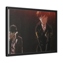 Load image into Gallery viewer, Shinya Kogami And Akane Tsunemori Together Canvas Framed Art Print
