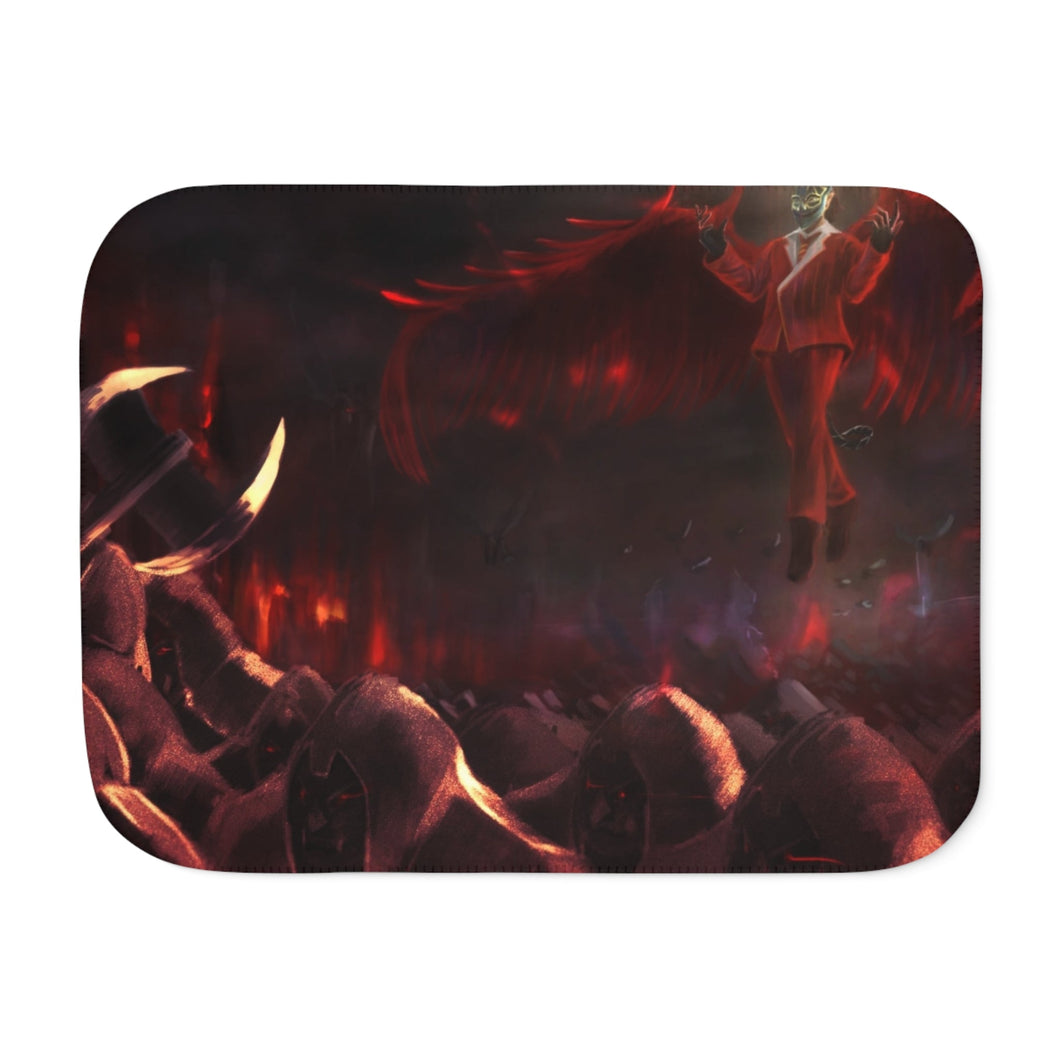 Overlord Demiurge Sherpa Blanket