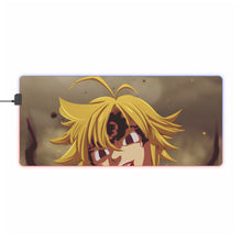 Load image into Gallery viewer, Evil Meliodas RGB LED Mouse Pad (Desk Mat)
