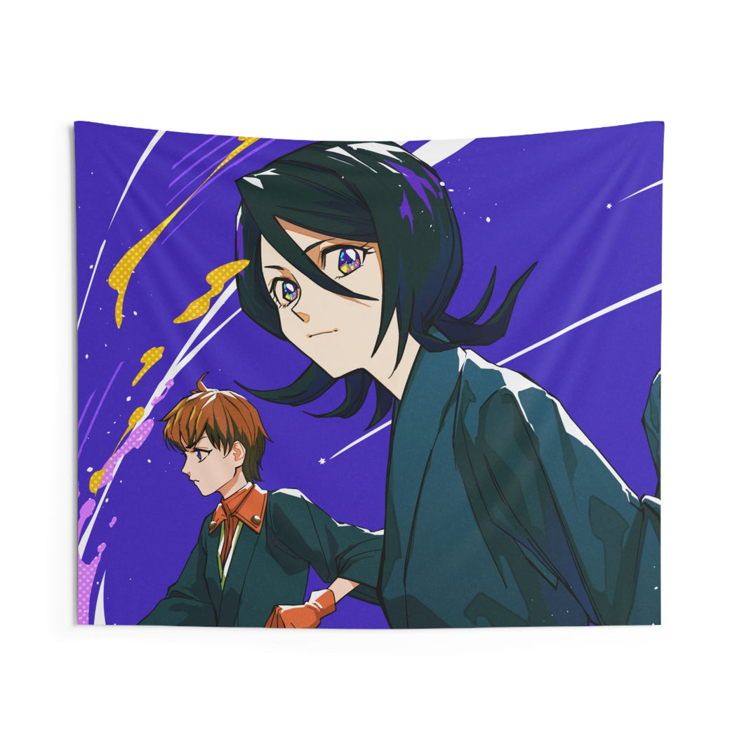 Kiyone Kotetsu & Rukia Kuchiki Indoor Wall Tapestry
