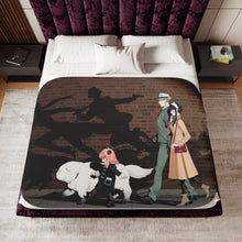 Load image into Gallery viewer, Anime Spy x Family Sherpa Blanket
