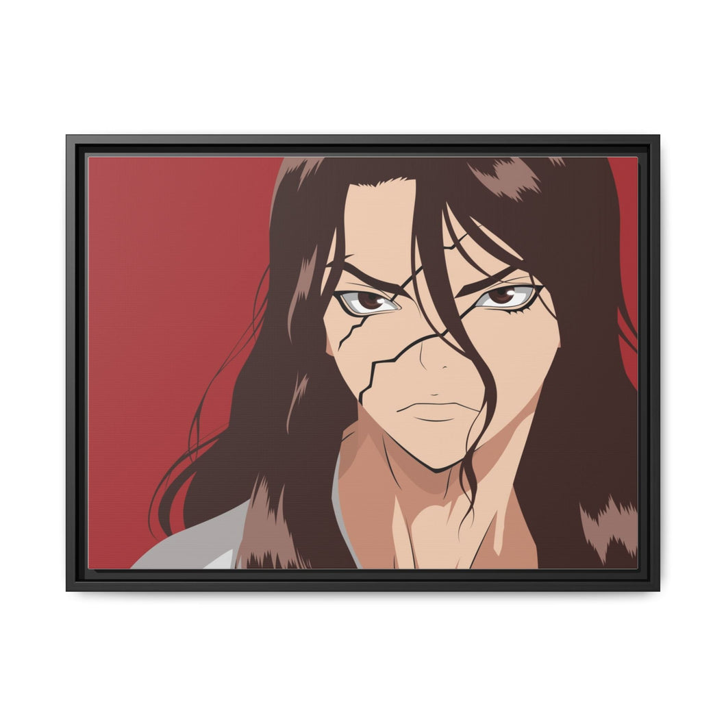Dr. Stone Canvas Framed Art Print