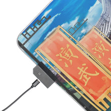 Load image into Gallery viewer, Anime Building RGB LED Mouse Pad (Desk Mat)
