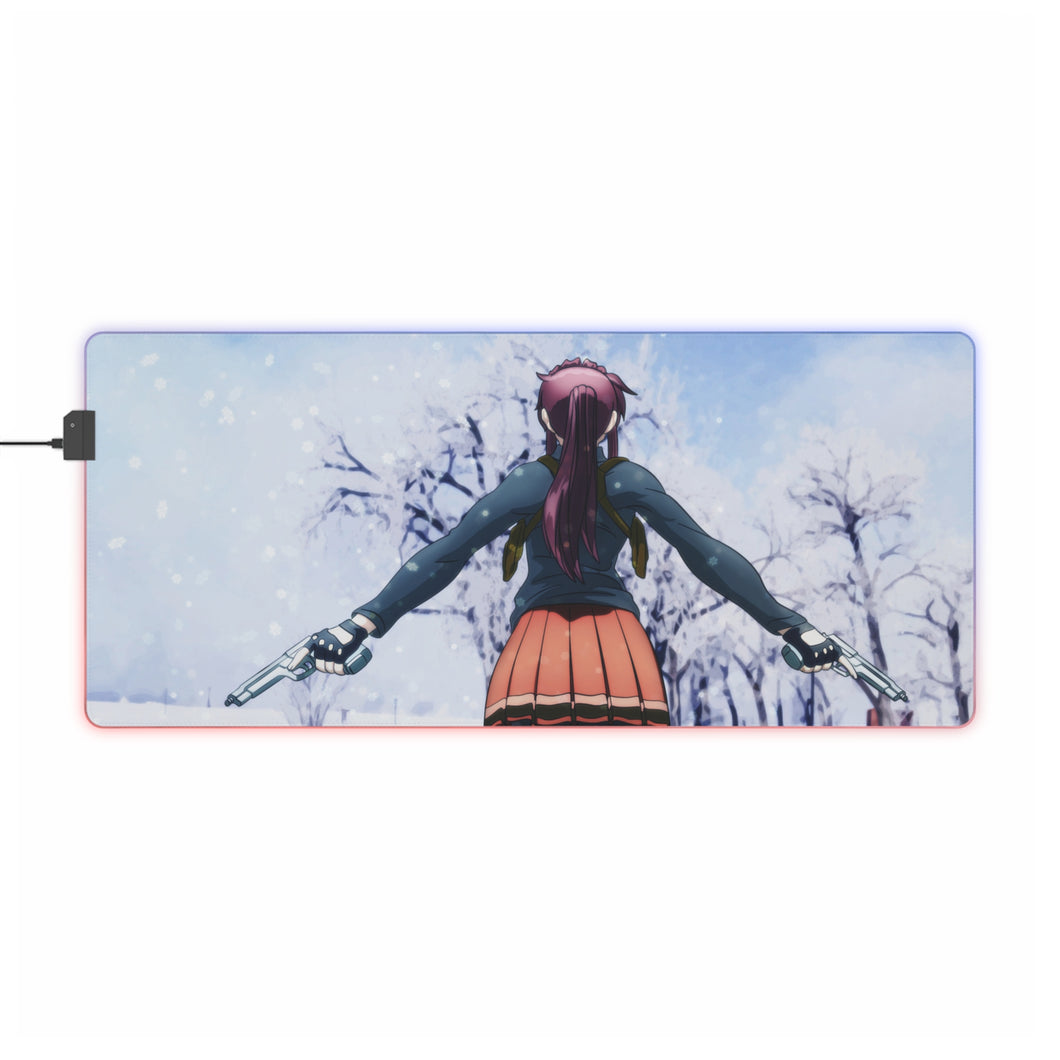 Black Lagoon RGB LED Mouse Pad (Desk Mat)