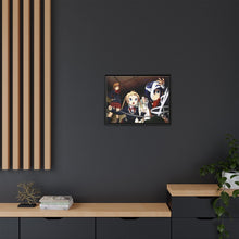 Load image into Gallery viewer, Love, Chunibyo &amp; Other Delusions Rikka Takanashi, Sanae Dekomori, Shinka Nibutani Canvas Framed Art Print
