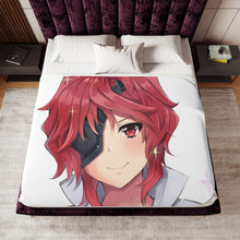 Load image into Gallery viewer, Is It Wrong To Try To Pick Up Girls In A Dungeon? Sherpa Blanket
