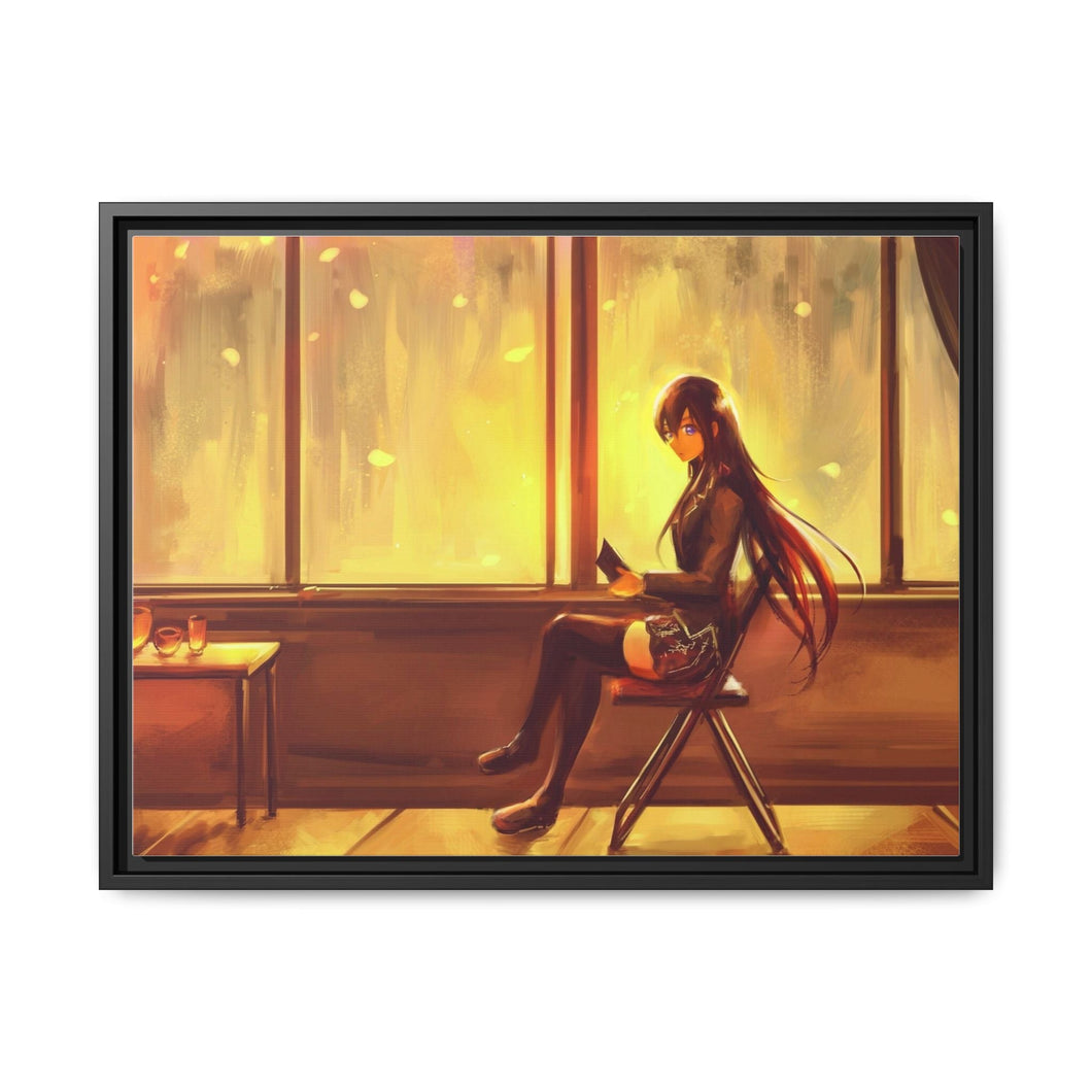 Yukino Yukinoshita Canvas Framed Art Print
