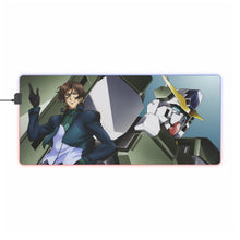 Load image into Gallery viewer, Anime Mobile Suit Gundam 00 RGB LED Mouse Pad (Desk Mat)
