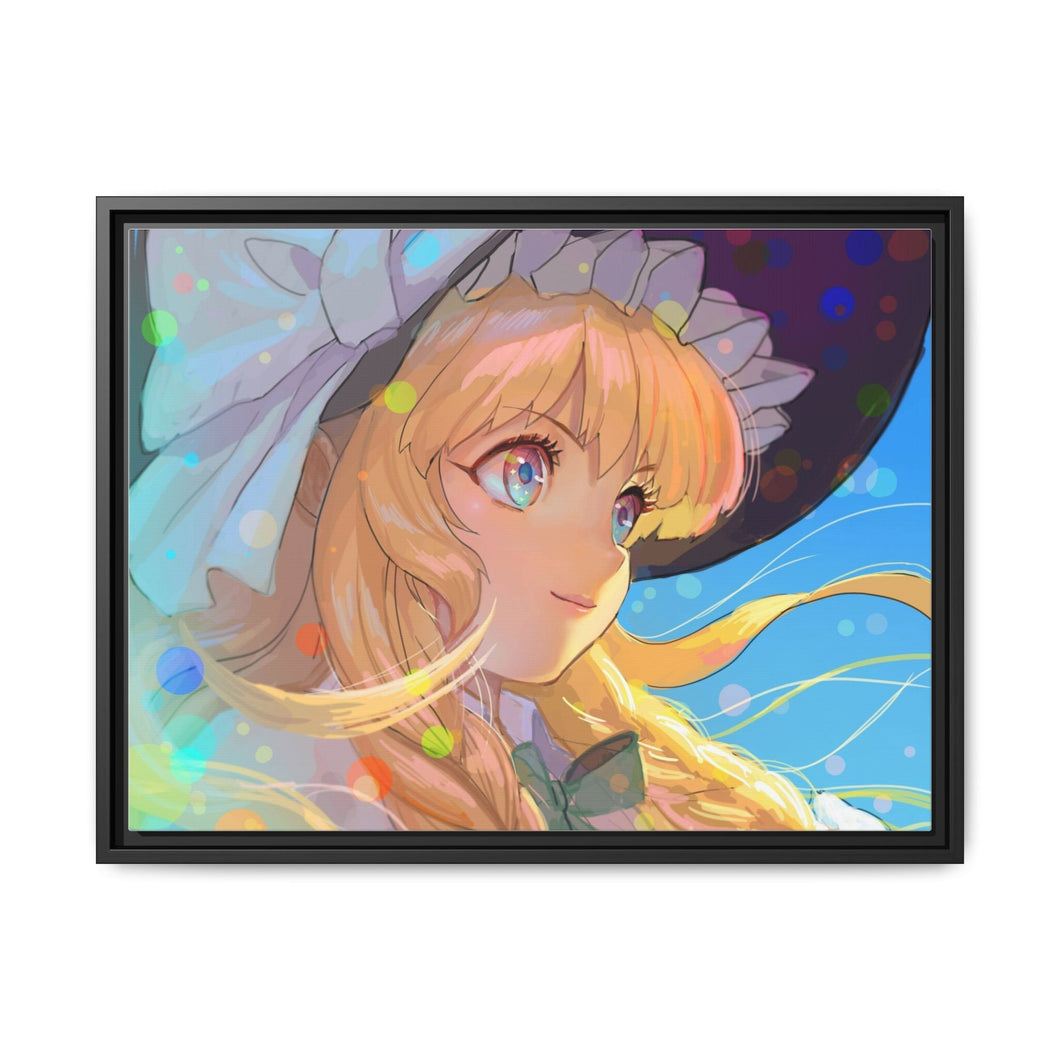 Anime Touhou Canvas Framed Art Print