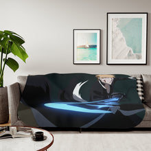Load image into Gallery viewer, Ichigo Kurosaki Sherpa Blanket
