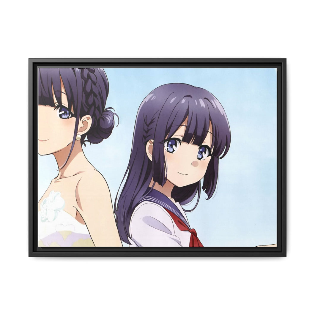 Rascal Does Not Dream of Bunny Girl Senpai Canvas Framed Art Print