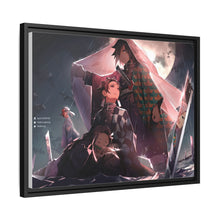 Load image into Gallery viewer, Anime Demon Slayer: Kimetsu no Yaiba Canvas Framed Art Print
