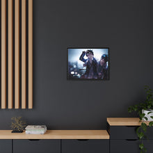 Load image into Gallery viewer, Blue Exorcist Canvas Framed Art Print
