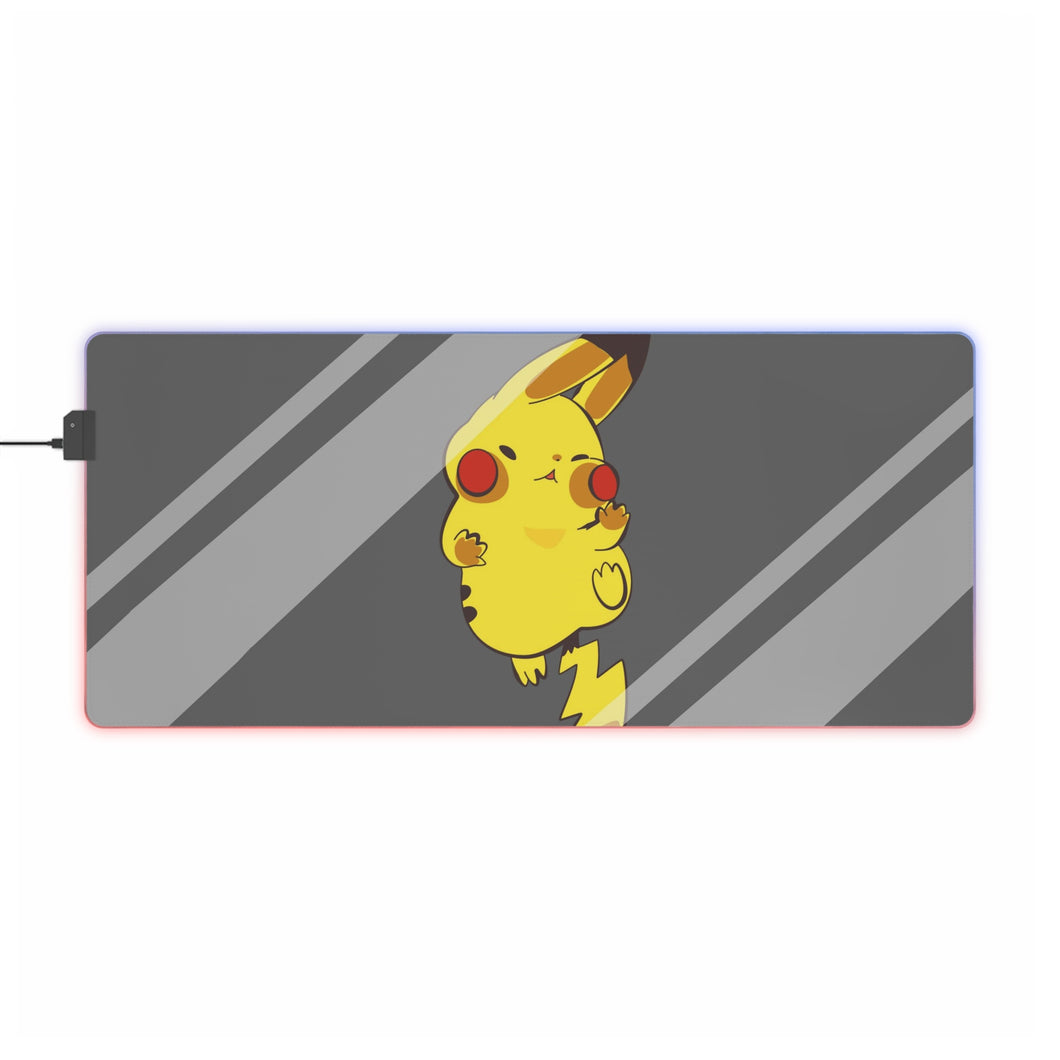Pika Behind the Glass RGB LED Mouse Pad (Desk Mat)